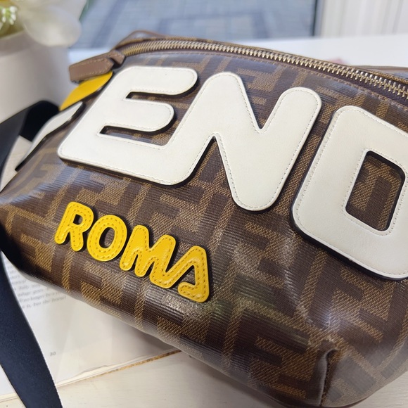 Fendi x FILA Mania Belt Bag On Sales - Picture 4 of 6